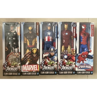 หุ่นโมเดลฟิกเกอร์ Hasbro Marvel Avengers Titan Hero Series ขนาด 12นิ้ว Action Figure ของเล่นสำหรับเด็ก (ลิขสิทธิ์แท้)
