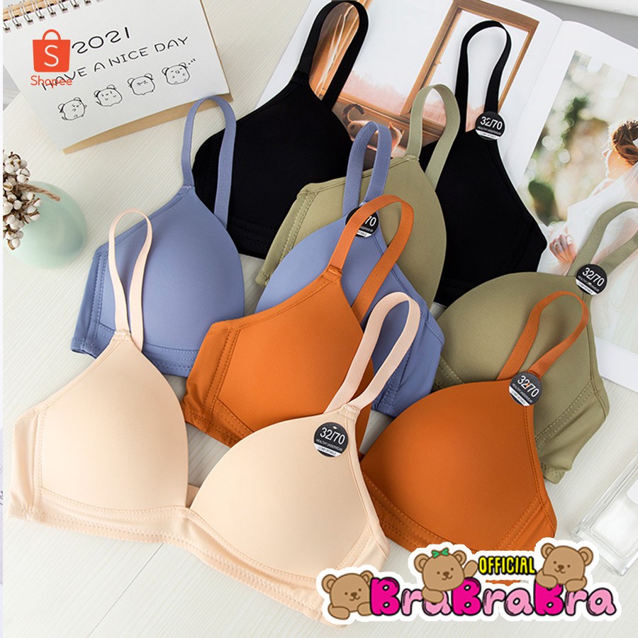 ภาพหน้าปกสินค้า𝑩𝒓𝒂𝑩𝒓𝒂𝑩𝒓𝒂 ️  bra-117 บราถนอมทรง ไม่มีโครง ใสสบาย