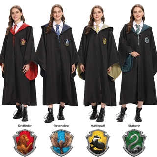 Harry potter Magic robe cosplay ชุดคอสเพลย์ ชุดคอสเพลย์อนิเมะ ชุดคอสเพย์ เสื้อคลุมแฮรี่พอตเตอร์ ชุดคอสเพลย์สาวอวบ เสื้อค
