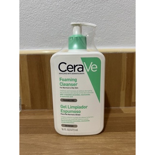 Cerave Foaming Cleanser Gel ขนาด473ml.