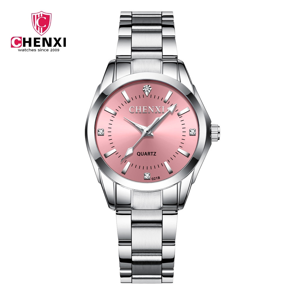 รูปภาพของCHENXI นาฬิกาข้อมือแฟชั่น เรียบง่าย สำหรับสตรีลองเช็คราคา