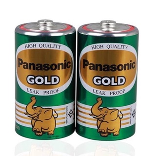 สินค้า ถ่านใส่วิทยุ ธานินทร์ ถ่านพานาโซนิค GOLD R20GT/2SL D(แพ็ค 2 ก้อน)