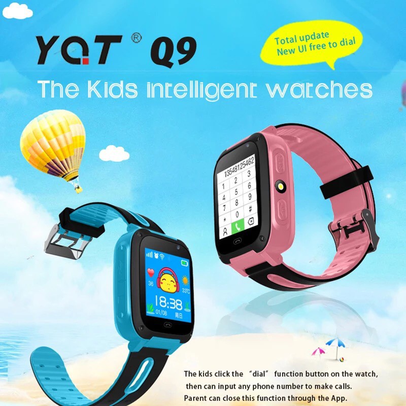 kids-smart-watch-v4-นาฬิกาเด็ก-ใส่ซิมโทรฯได้-พร้อม-gps-กันน้ำ-ติดตามตำแหน่ง-และไฟฉาย-q9