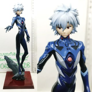 (แท้/มือสอง/หินเทา/No.06)​ Sega Nagisa Kaworu Evangelion Shin Gekijouban Pm Figure 23 cm คาโอรุ นางิสะ