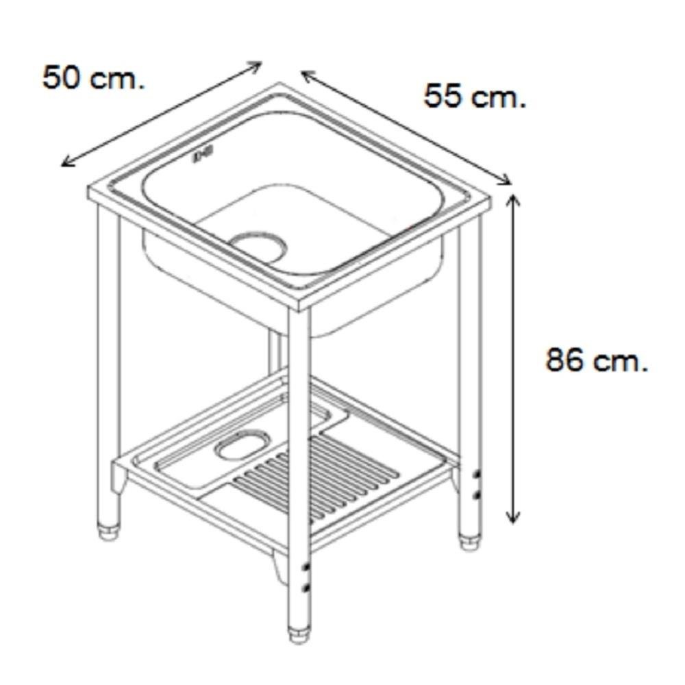 sink-stand-freestanding-sink-1b-mex-psa55ml-stainless-steel-sink-device-kitchen-equipment-อ่างล้างจานขาตั้ง-ซิงค์ขาตั้ง