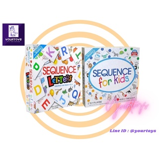 สินค้า ++ พร้อมส่ง ++ Sequence Letters Board Game - Sequence For Kids Board Game - บอร์ดเกม