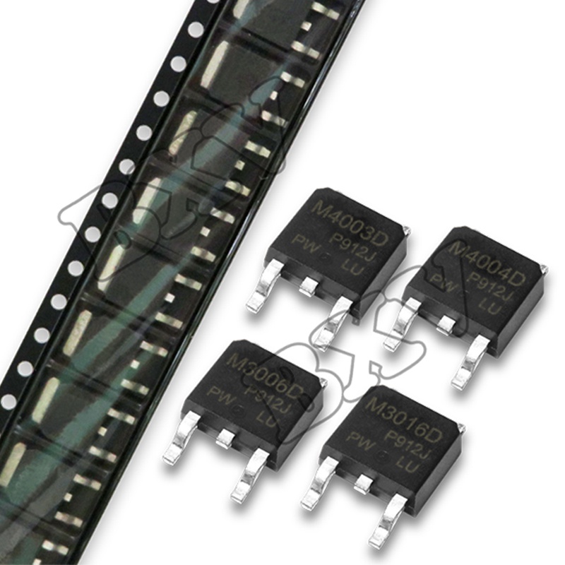 หลอดคริสตัล QM3006D M3006D TO-252 QM3006 QM3004D QM3016D QM4004D 10 ...