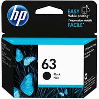 ตลับหมึก Hp 63 bk + 63 col NoBox For Deskjet 1110, 1112, 2130, 2131, 2132, 3630, 3632