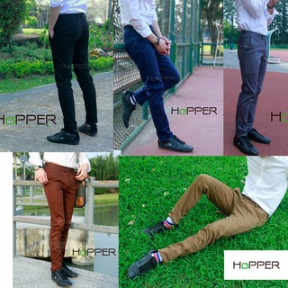 กางเกงสแล็คเดฟ Hopper Progress  ผ้ายืด