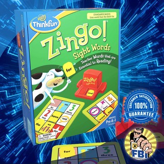 Zingo Sight Words Thinkfun Boardgame [ของแท้พร้อมส่ง]