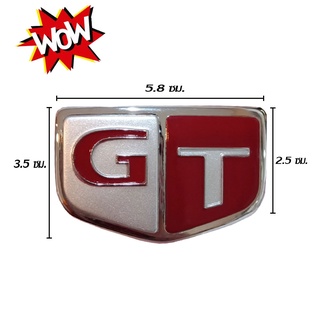 โลโก้ โลโก้ติดรถ ติดแต่งประดับรถ Logo GT SPORT
