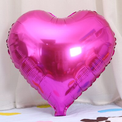 ภาพสินค้าลูกโป่งฟอยล์ รูปหัวใจ ขนาด 18 นิ้ว สําหรับตกแต่งงานแต่งงาน งานเลี้ยงวันเกิด จากร้าน wonderfulmood01.th บน Shopee ภาพที่ 3