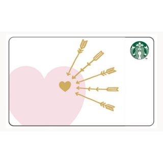 สินค้า บัตร Starbucks ลาย ARROW HEART / บัตรเปล่า