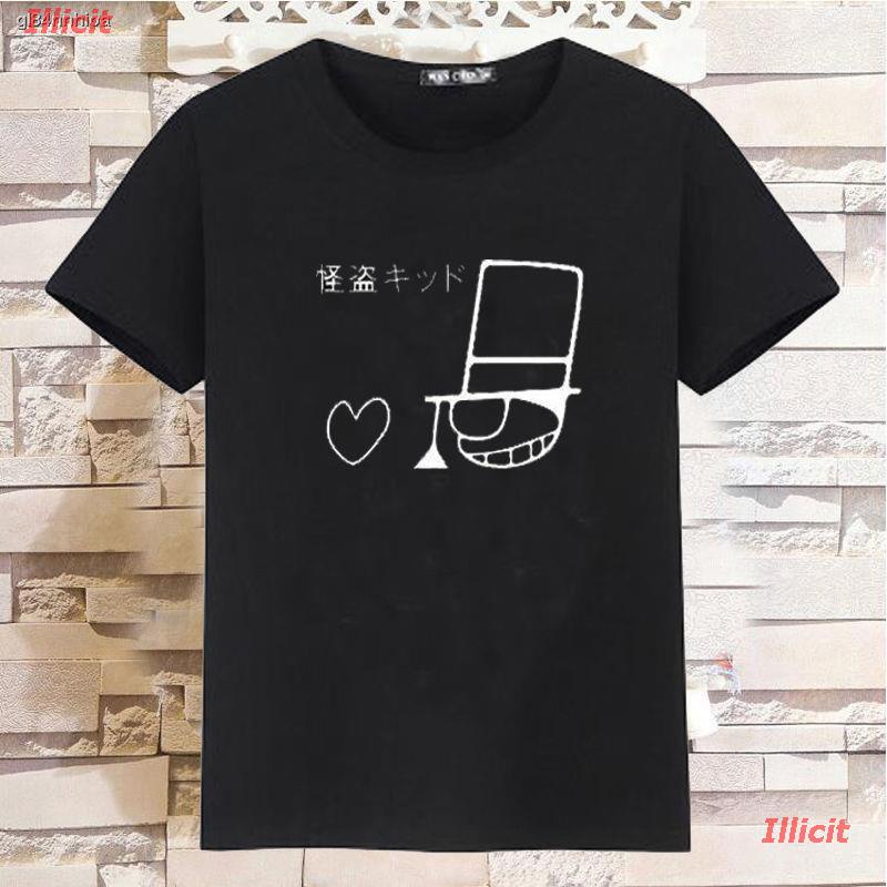 illicit-นักสืบโคนันเสื้อยืดยอดนิยม-detective-conan-t-shirtเสื้อยืดนักสืบโคนันเสื้อยืดแขนสั้น-detective-conan-สองมิติ-โจร