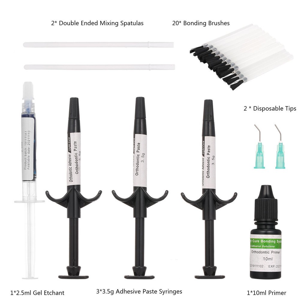 Dental Composite Orthodontic Bonding Metal Bracket Light Cure Glue