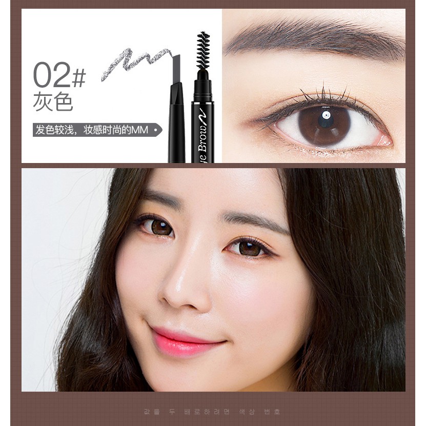 ภาพสินค้าดินสอเขียนคิ้ว Myonly Lameila Drawing Eye Brow Pencil ดินสอเขียนคิ้ว อายไลเนอร์ ที่เขียคิ้วดินสอ ใช้ดีกว่า Etude House ท จากร้าน newfaces บน Shopee ภาพที่ 3