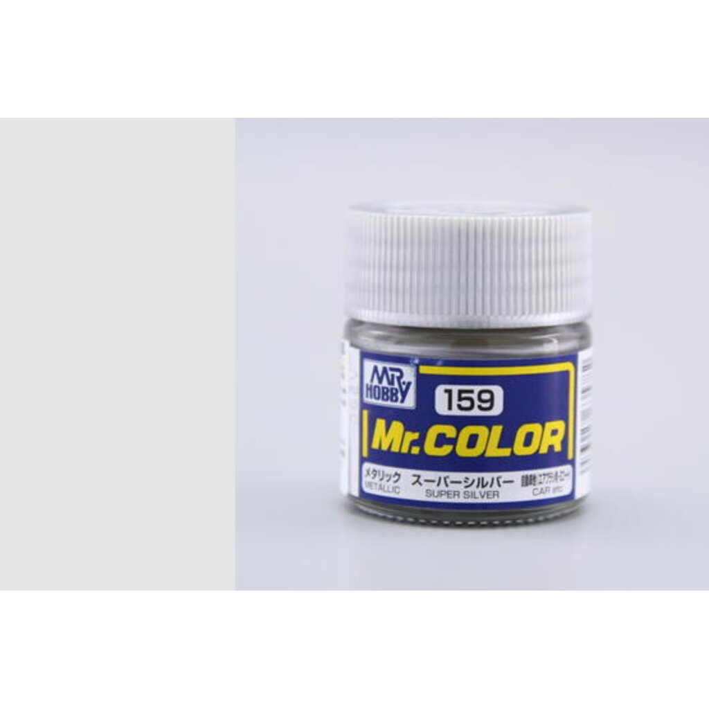 สีสูตรทินเนอร์ Mr.Color C159 SUPER SILVER | Shopee Thailand