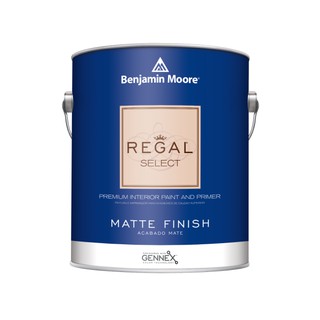 สีทาภายในผิวแมตต์ รุ่น Regal Select Interior - Matte (548) ยี่ห้อ เบนจามินมอร์ Benjamin Moore สีทาบ้านเกรดพรีเมียม