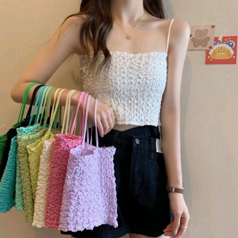 ey-shop688-พร้อมส่ง-32081-เสื้อแฟชั่นเกาหลีผ้าไหมพรมไซส์เดียว-เสื้อผ้าไหมพรมเข้ารูปมีหลายสี