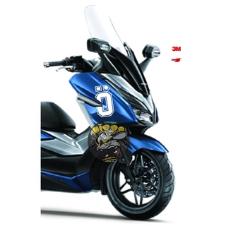 ฟอร์ซ่า สะท้อนแสง สติ๊กเกอร์ลายเเต่ง Honda  Forza 300 โอลิน เกรดพรีเมี่ยม