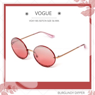 แว่นกันแดด Vogue : VO4118S 50757A SIZE 56 MM.