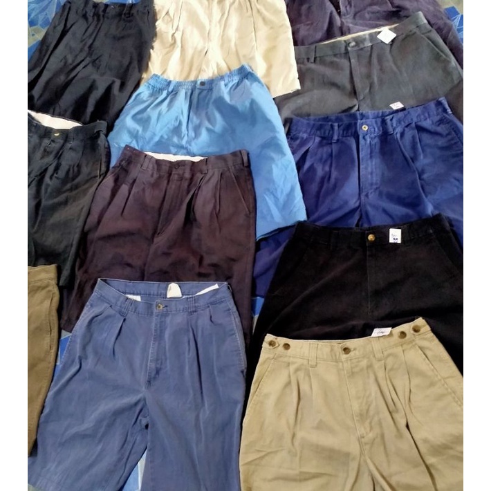 ภาพสินค้ากางเกงขาสั้นผ้าเวสปอยท์/มือสอง จากร้าน warawut_shop บน Shopee ภาพที่ 2