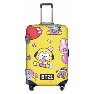 Bt21 ผ้าคลุมกระเป๋าเดินทาง ซักทําความสะอาดได้ 18-32 นิ้ว