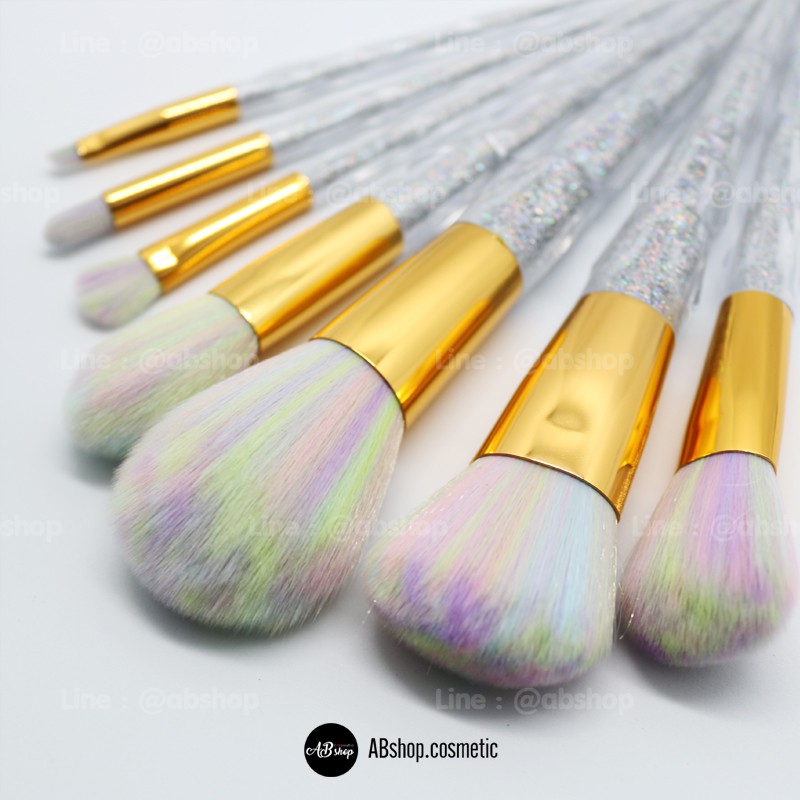 แปรงแต่งหน้า-crystal-brush-เซต-7-ชิ้น-พร้อมส่ง