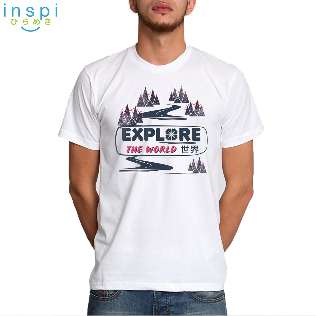 เสื้อยืดพิมพ์ลายแฟชั่น-inspi-tees-explorer-collection-เสื้อยืดพิมพ์กราฟิกทีบุรุษเสื้อยืดสำหรับผู้ชายเสื้อยืดขาย