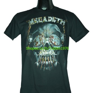 เสื้อวง Megadeth เสื้อวงร็อค เมทัล สากล เสื้อวินเทจ เมกาเดธ MDH1474