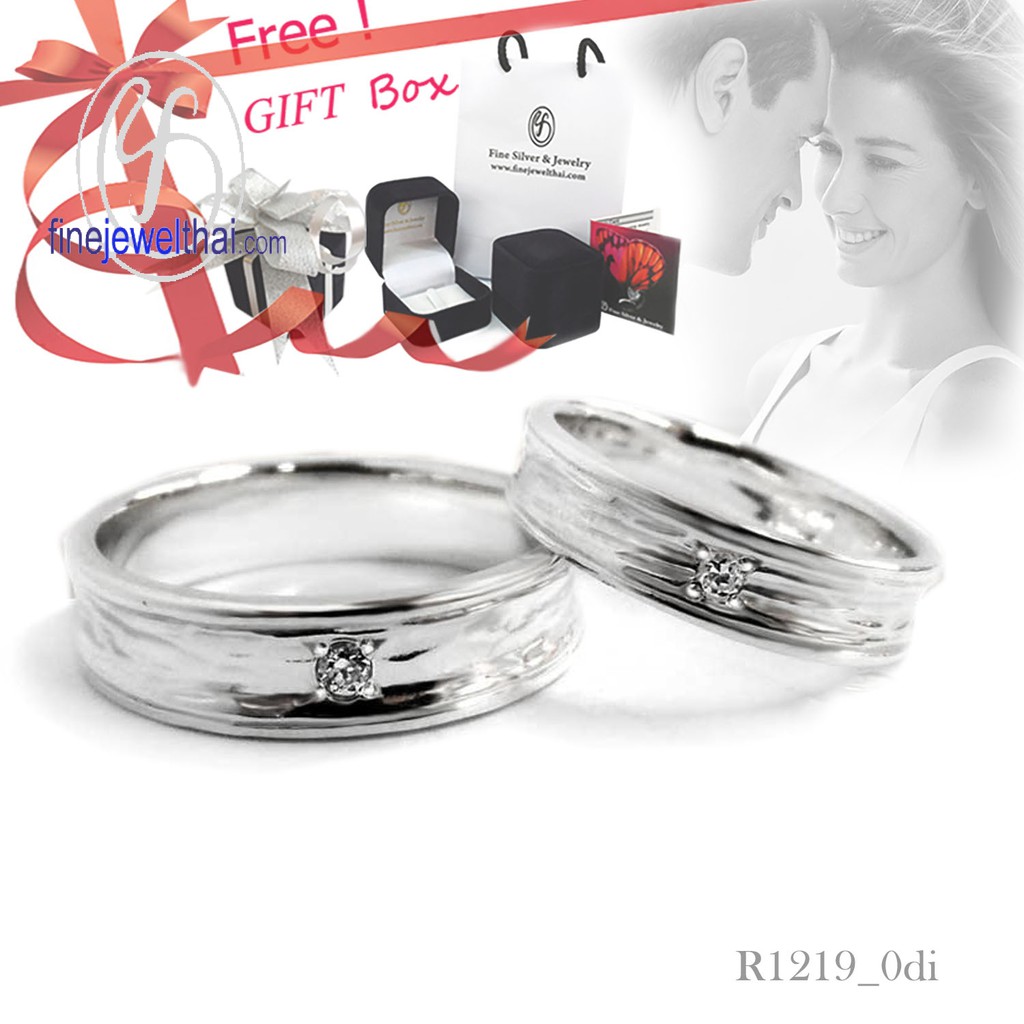 finejewelthai-แหวนคู่-แหวนคู่เงิน-แหวนเงิน-แหวนเพชร-แหวนแต่งงาน-silver-diamond-ring-wedding-ring-valentine-gift31