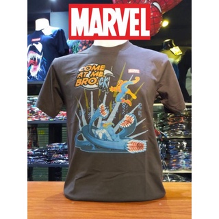 เสื้อยืดMarvel_ลิขสิทธิ์แท้สีเทา(mvx-252)