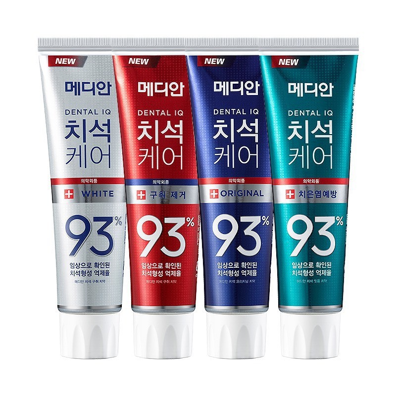 ยาสีฟัน-เกาหลี-dental-iq-median-tartar-care-toothpaste-ปริมาณ-120-g-pาสีฟันพีช