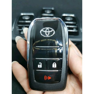 สินค้า กรอบรีโมทกุญแจพับโตโยต้า3ปุ่มนอนสำหรับVIGO ALTIS CAMRY