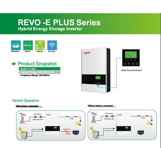 SOROTEC REVO EPLUS 3kW HYBRID ON+OFFGRID SOLAR INVERTER | Shopee Thailand