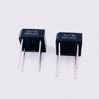 ภาพหน้าปกสินค้าDiode Bridge (แพ็ค 5ตัว)ไดโอดบริด 4 ขาทรงสี่เหลี่ยมรุ่น KBPC610 :6A-1000V~KBPC1010/10A-1000V มีสินค้าพร้อมส่งในไทย ซึ่งคุณอาจชอบสินค้านี้