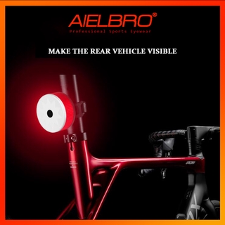 ⚡SUPER DEALS⚡ AIELBRO ไฟท้ายจักรยานแบบชาร์จ Usb