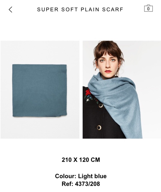 ผ้าพันคอ-zara-ผ้าcotton-super-soft-ของแท้ถูกที่สุด-ปลอมยินดีคืนเงิน