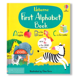 DKTODAY หนังสือ USBORNE FIRST ALPHABET BOOK