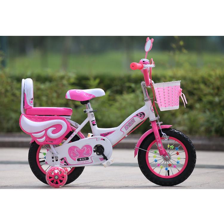 สินค้า new arrival จักรยานเด็ก 12นิ้ว กวาง มีท้าย รถจักรยานเด็ก จักรยานราคาถูก bike for kids 2-5years old-flashsale