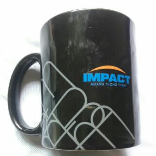 ถ้วยกาแฟของเเท้100% IMPACT สินค้ามาใหม่เอี่ยมขนาด4นิ้ว