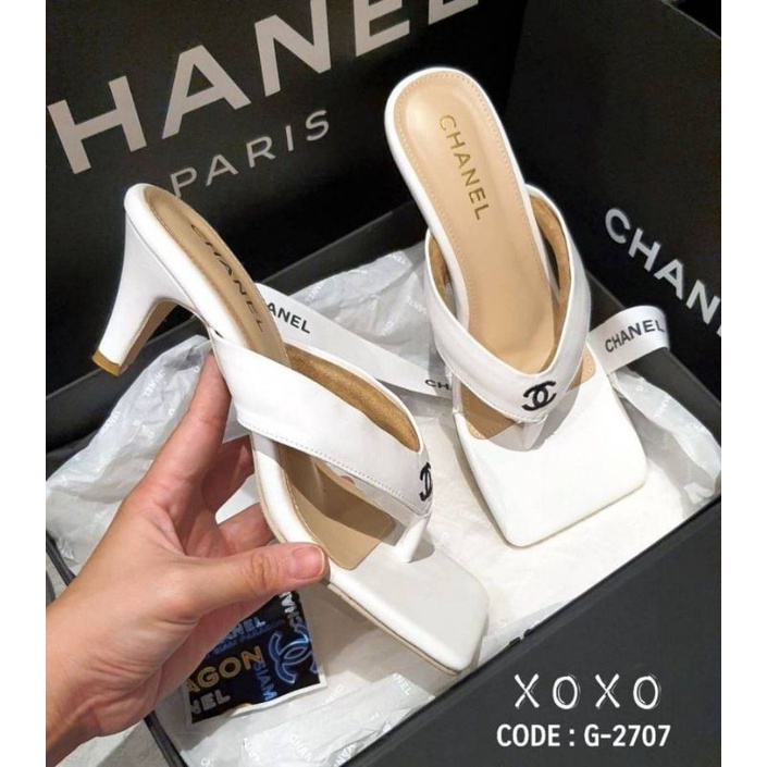 เช็คก่อนกดสั่งซื้อจ้า-รองเท้าส้นสูงงานหนีบ-ส้นไม่สูงมาก-ใส่สบาย-g-2707