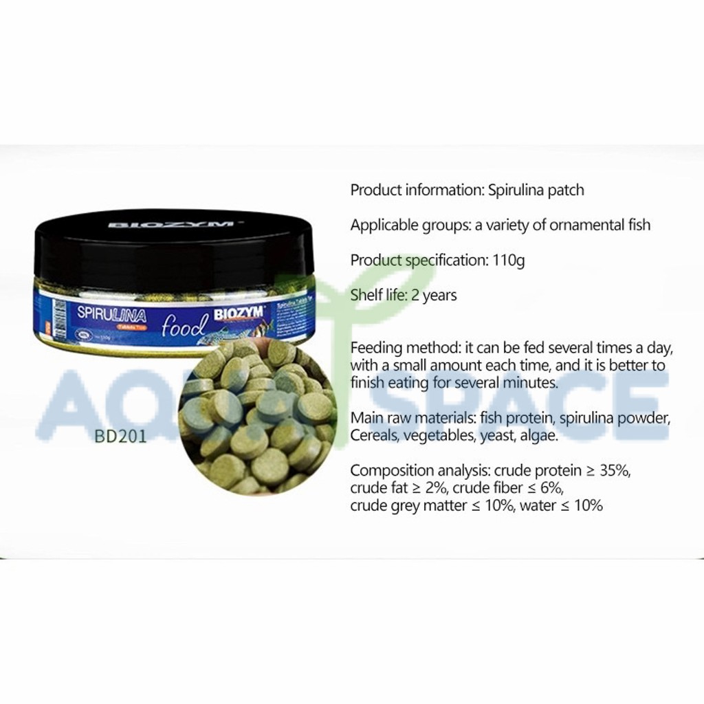 biozym-tropical-fish-food-tablet-110g-อาหารปลาสวยงาม-อาหารปลา-เม็ดจม-ขนมปลา-ปลาสวยงาม