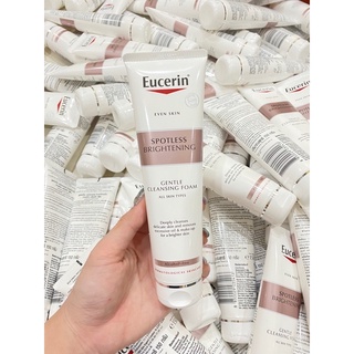 🌟EXP.2025 Eucerin spotless brightening gentle cleansing foam 150g.