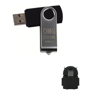 OMG Flash Drive 256 Gb USB 3.0 + OTG Mini For Smart Phone