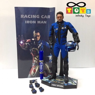 Marvel Avengers Tony Stark IRONMAN  ไอรอนแมน โทนี่สตาร์ค  Racing car Scale 1:6 อุปกรณ์ครบ