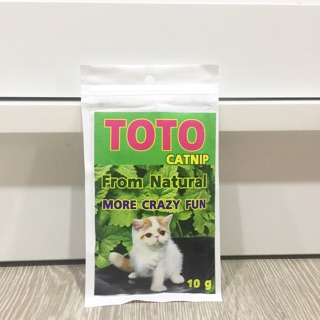 ผงแคทนิป Toto ขนาด10กรัม