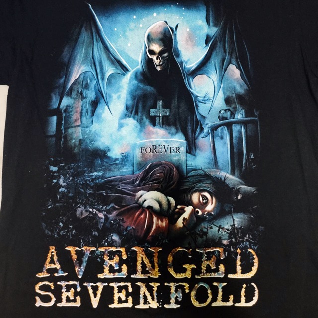 เสื้อวง-avenged-sevenfold-t-shirt-rock-เสื้อยืด-a7x