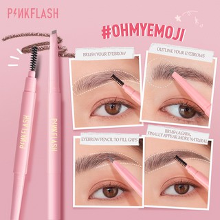 ภาพขนาดย่อของภาพหน้าปกสินค้าPinkflash Ohmyemoji ดินสอเขียนคิ้ว ติดทนนาน กันน้ำ 8 ชั่วโมง จากร้าน pinkflash.th บน Shopee ภาพที่ 4