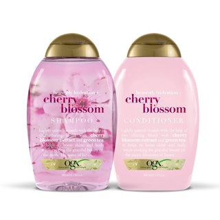 OGX Cherry Blossoms Set โอจีเอ็กซ์ เชอร์รี่ บลอสซั่ม เซ็ต แชมพู คอนดิชั่นเนอร์ (385 ml.)